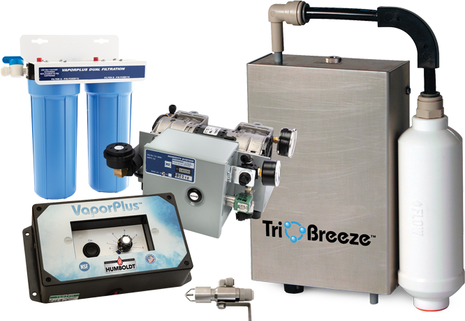VaporPlus Curing Room Humidity System and TriOBreeze