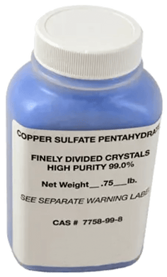 Copper Sulfate, 12 oz. (355ml) Container