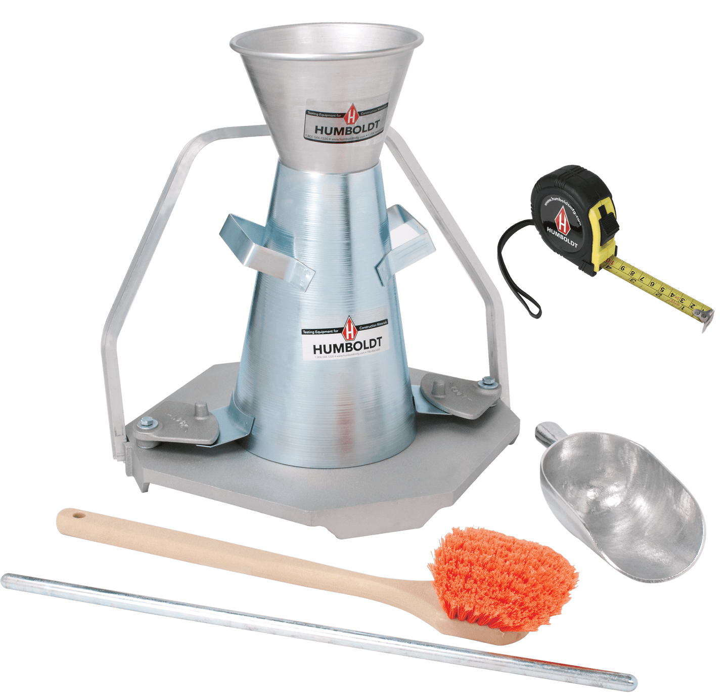 Slump Cone Test Set, Deluxe