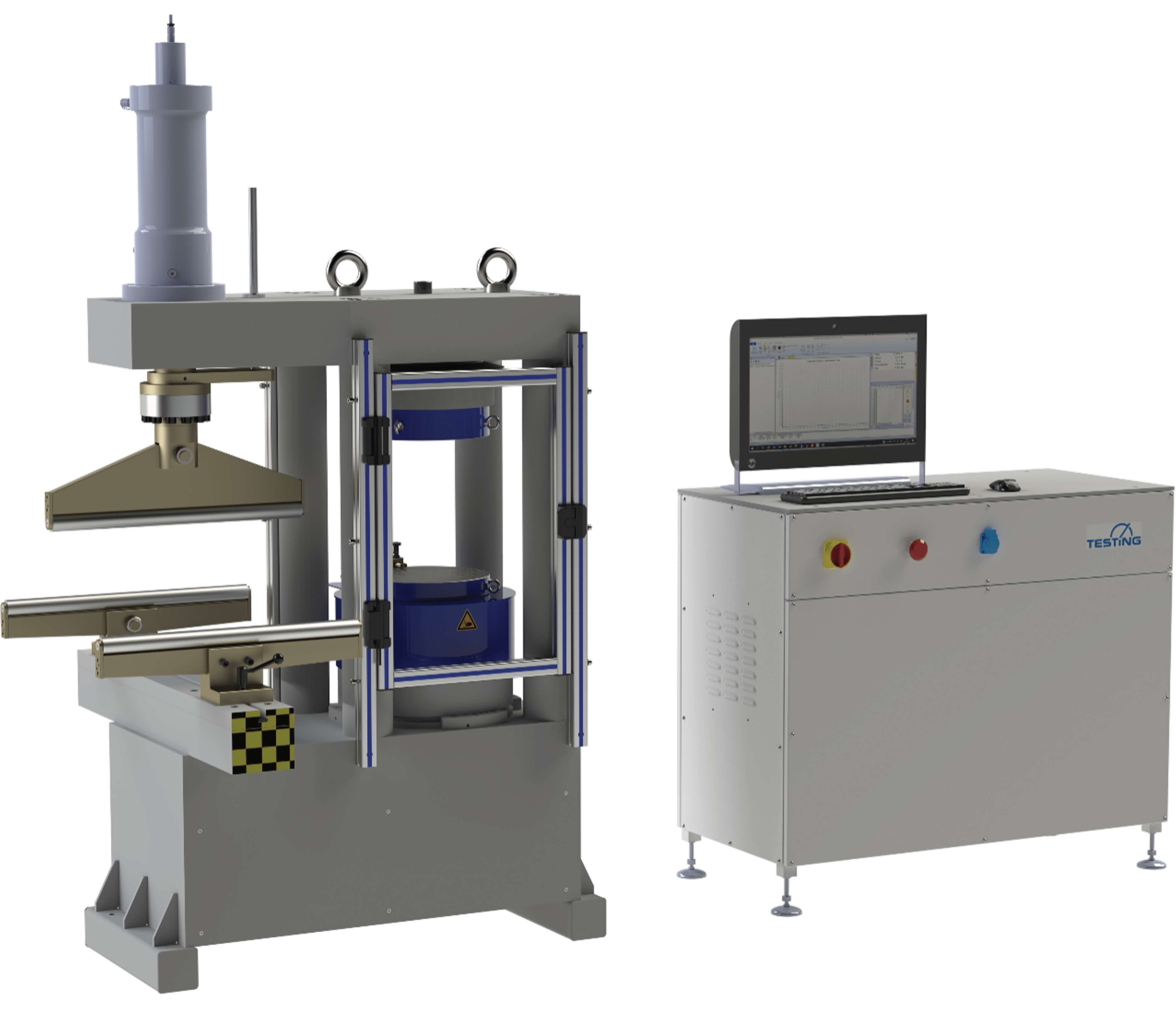 Combined Compression/Flexural Testing Machine, 3000kN/150kN – 230V 50/60Hz