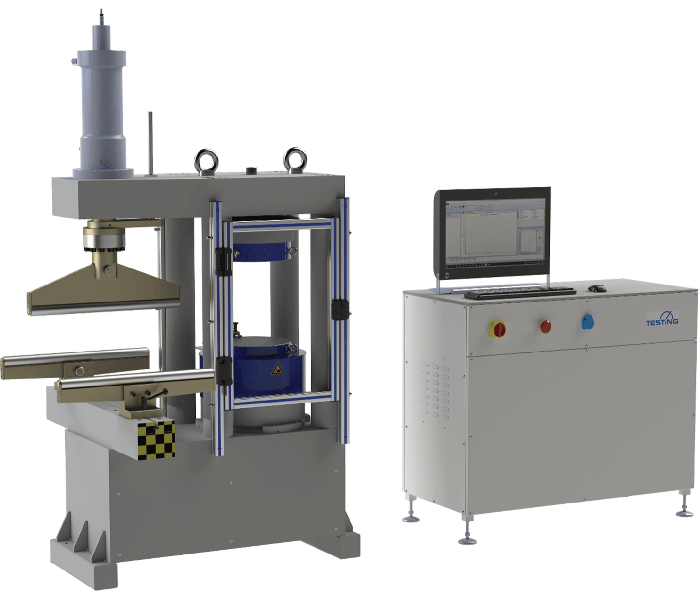 Combined Compression/Flexural Testing Machine, 3000kN/150kN – 230V 50/60Hz