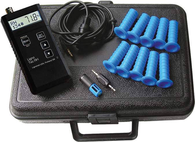 Relative Humidity Moisture Meter Kit with BluePeg Sensor