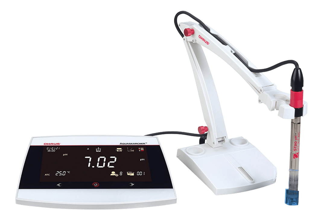 pH Bench Meter with Electrode